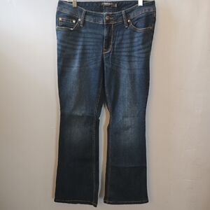 Torrid Dark Blue Boot Cut Jeans